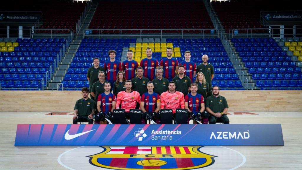 La foto oficial del Barça de hockey de la temporada 2023-24