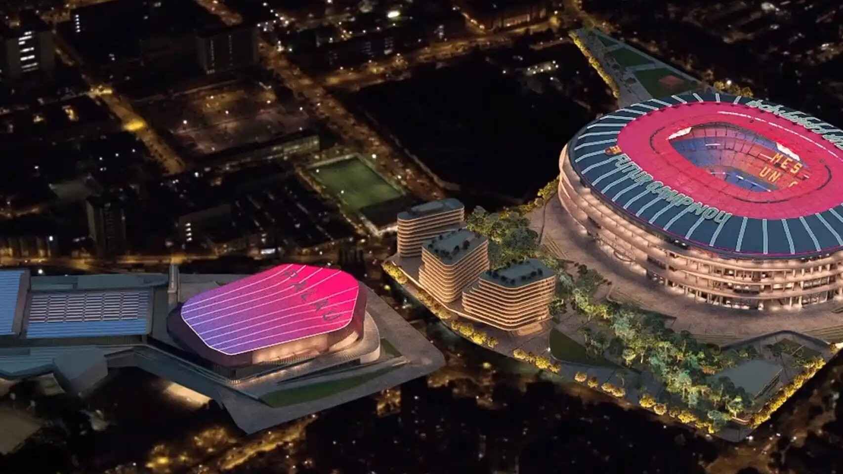 Render del Espai Barça
