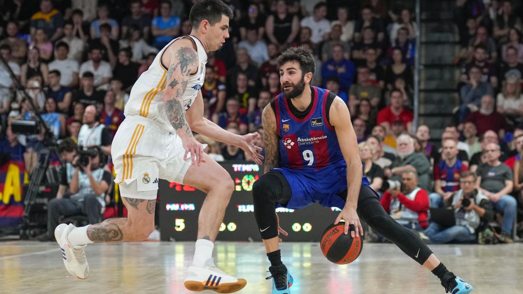 Ricky Rubio se mide a Gabriel Deck en el clásico de basket