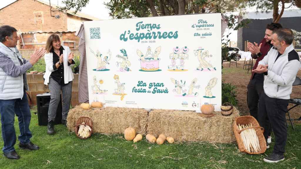 Cartel promocional de la ‘Fira d'Espàrrecs’ 2024 de Gavà
