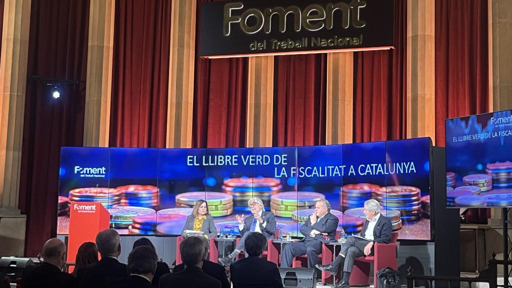 Foment del Treball presenta su libro verde sobre fiscalidad en Cataluña