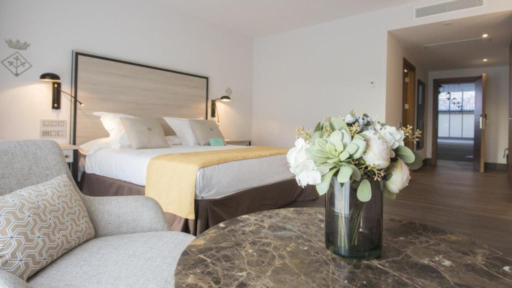 Habitación del Parador de Lleida