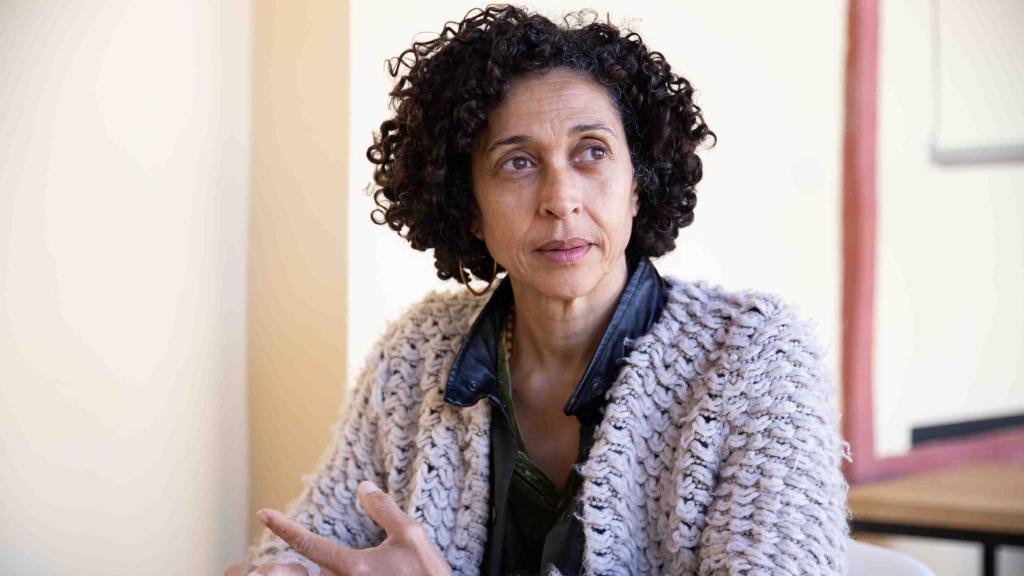 La actriz Vicenta N'dongo