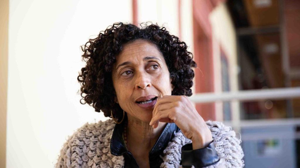 La actriz Vicenta N'dongo