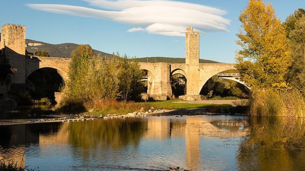 Rio Fluvià en Besalú