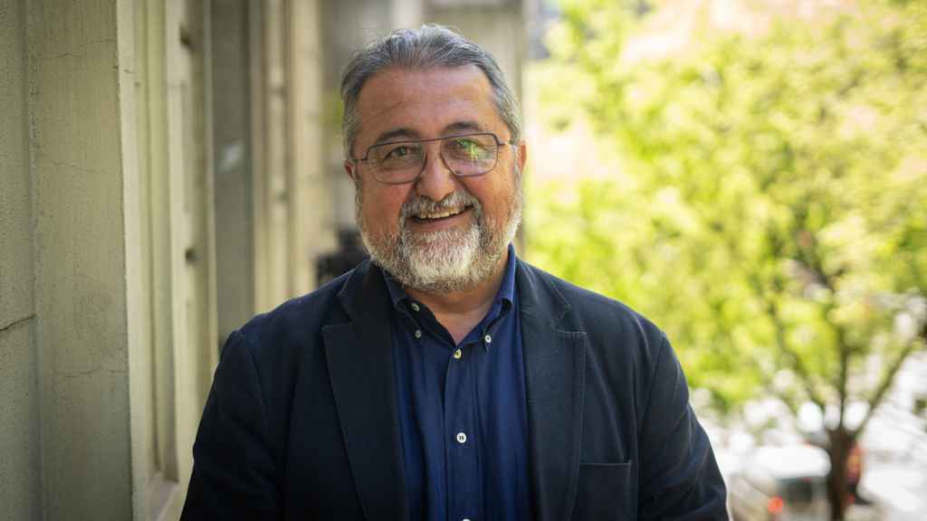 Nico Cerpa, presidente de SOM Castelldefels, en una entrevista con Metrópoli