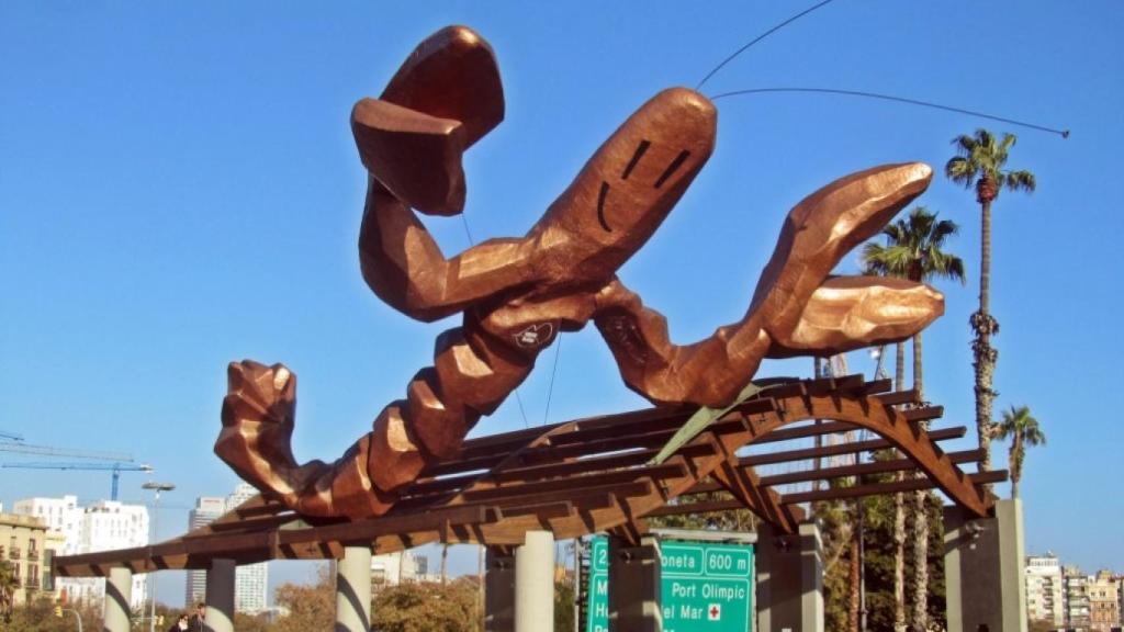 La gamba gigante del Gambrinus, que fue propiedad de Paco Bravo