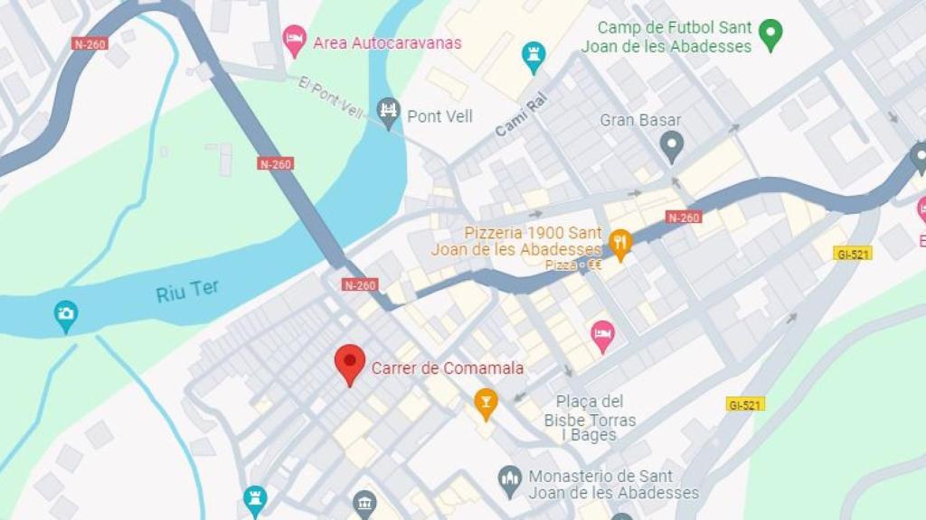 Mapa de la ubicación de la vivienda