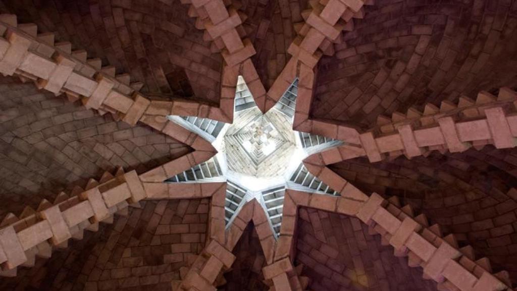 Detalle de la bóveda del Santuario de Montferri