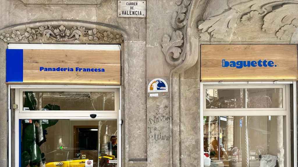 Exterior de la tienda Baguette, en pleno Eixample
