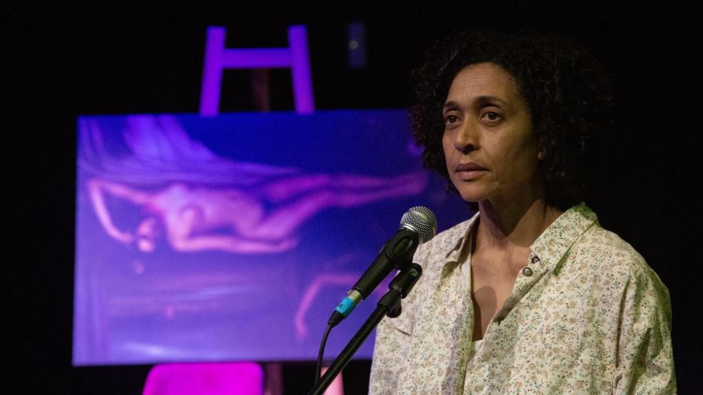 La actriz Vicenta N'dongo