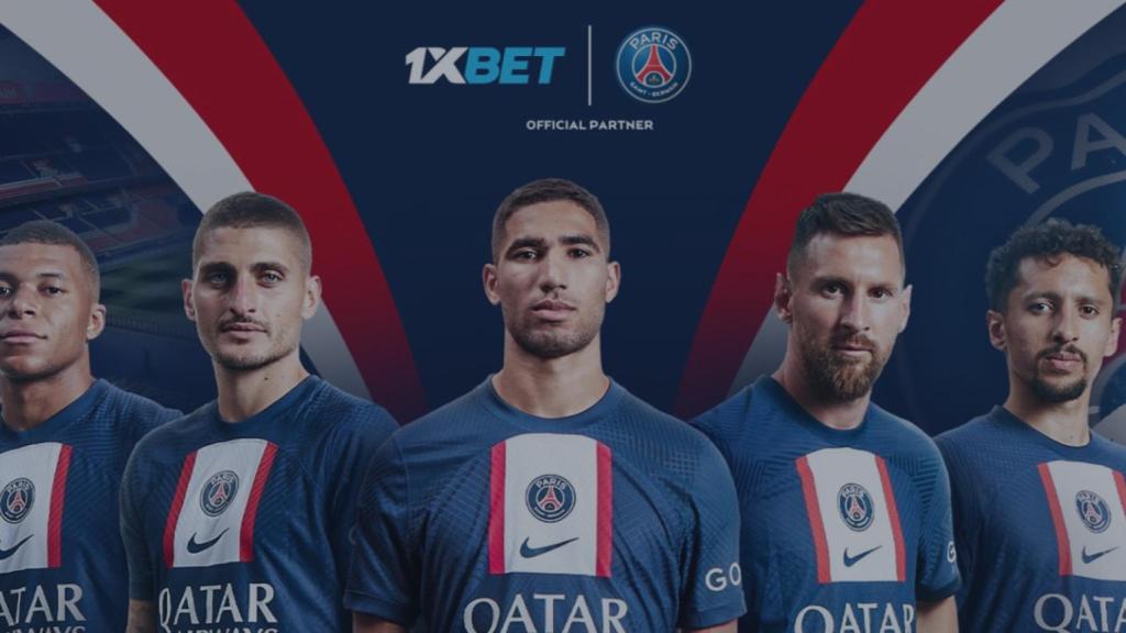 1xBet, patrocinador del PSG desde 2022