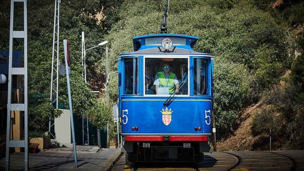Tramvia Blau en circulación