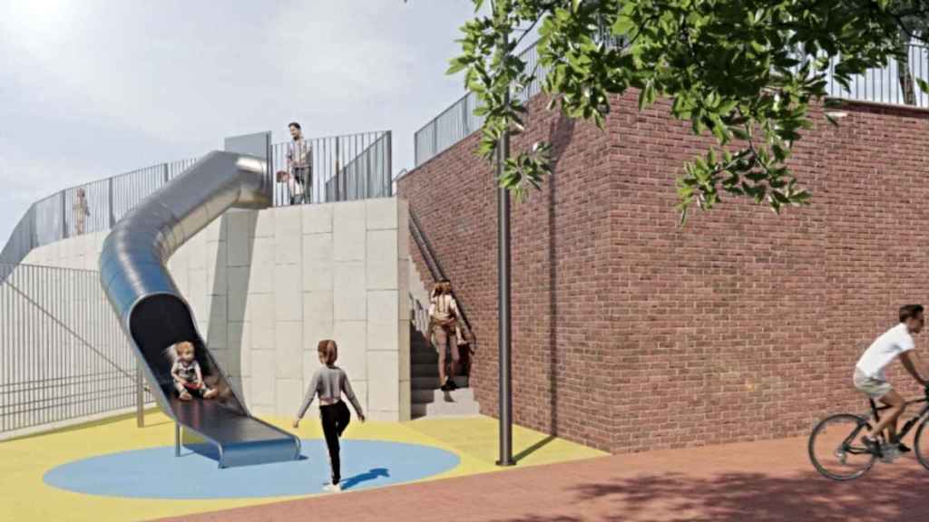 Render del proyecto de reforma de los jardines