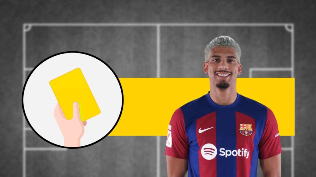 Tarjeta amarilla: Ronald Araujo