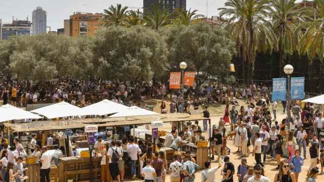 Mercadillo en Barcelona