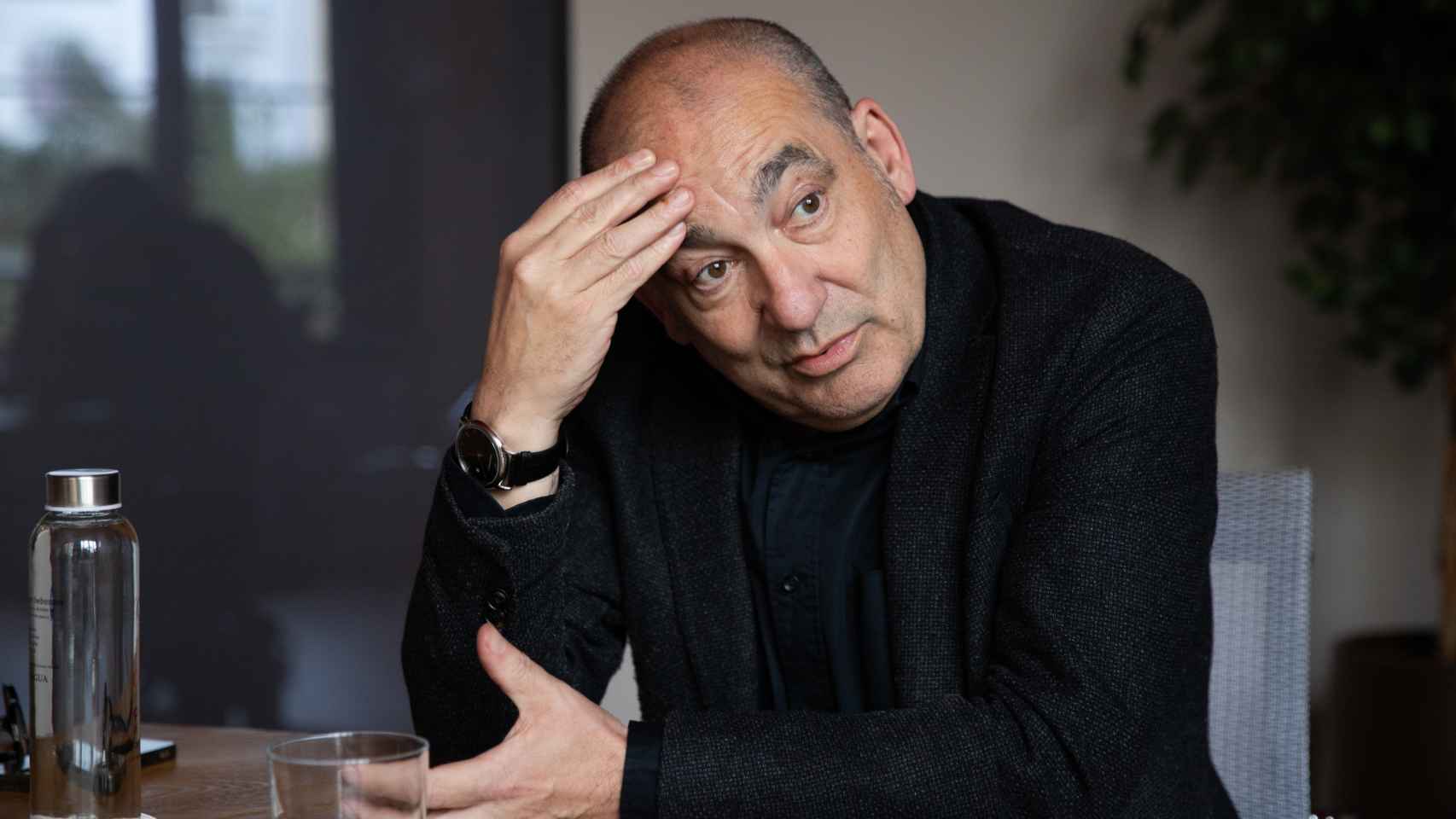 Josep Burgaya, autor de 'Homo Movens', en la entrevista con 'Metrópoli'