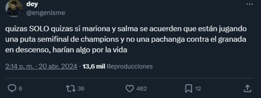 La afición crítica a Salma Paralluelo (1)