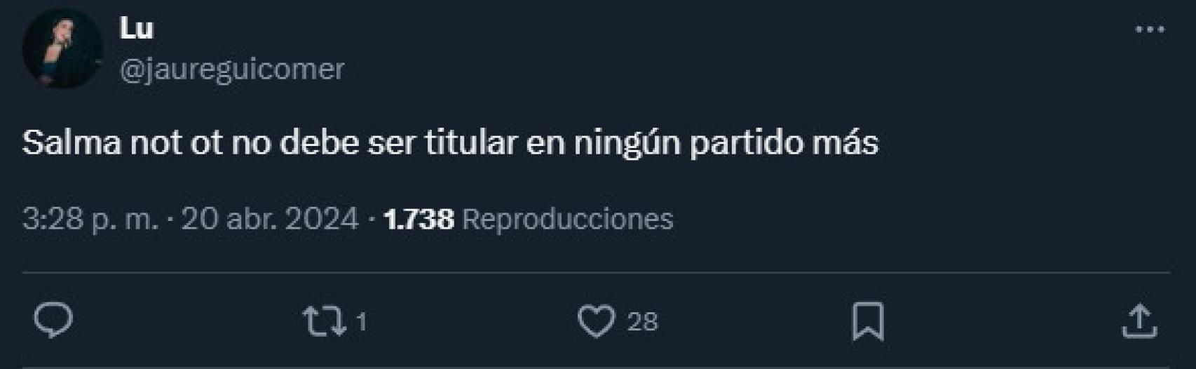 La afición crítica a Salma Paralluelo (2)