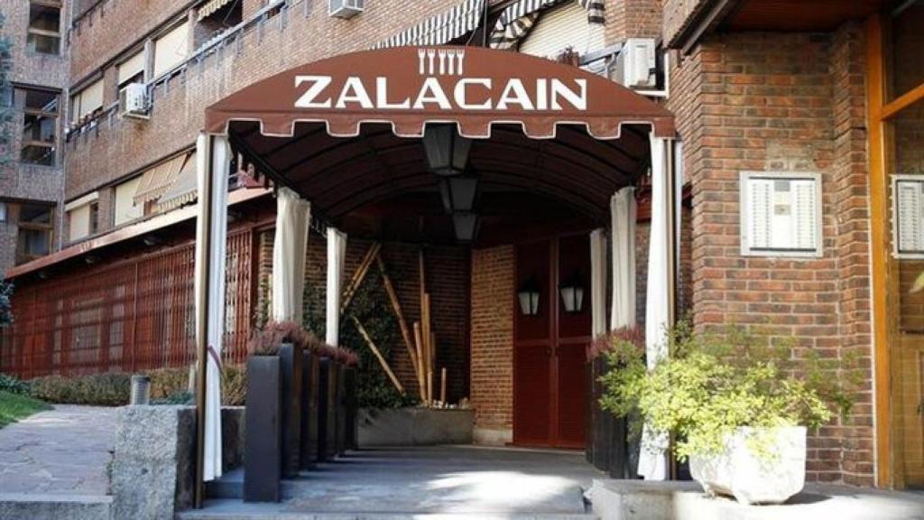 Restaurante Zalacaín, del distrito de Chamartín de la capital