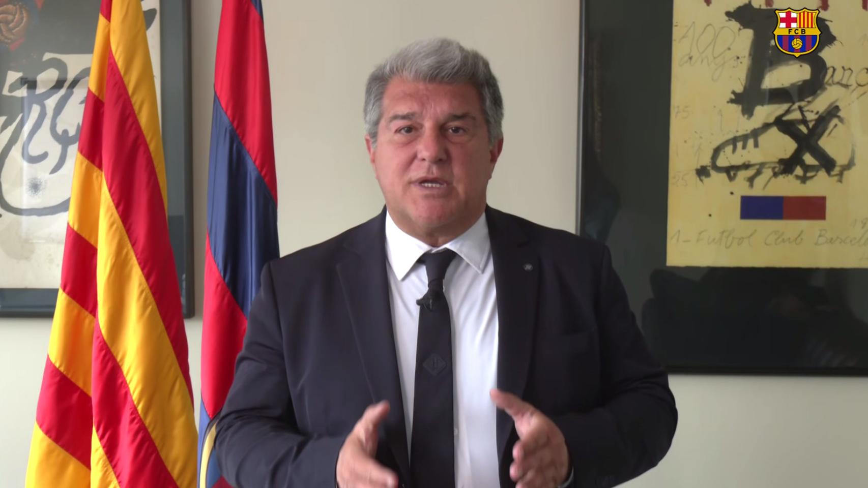 Laporta se queja del VAR tras la derrota del clásico
