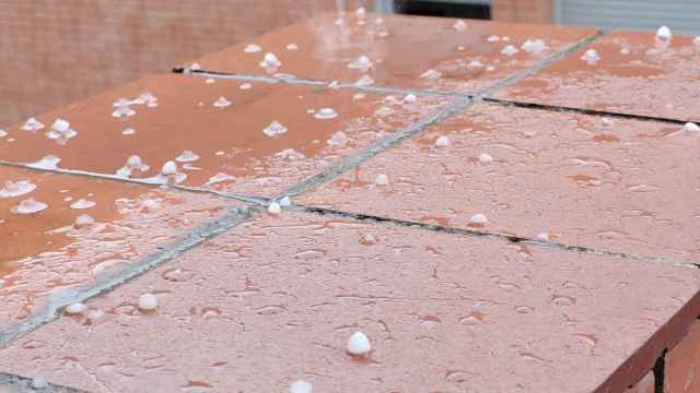 Granizo en Barcelona
