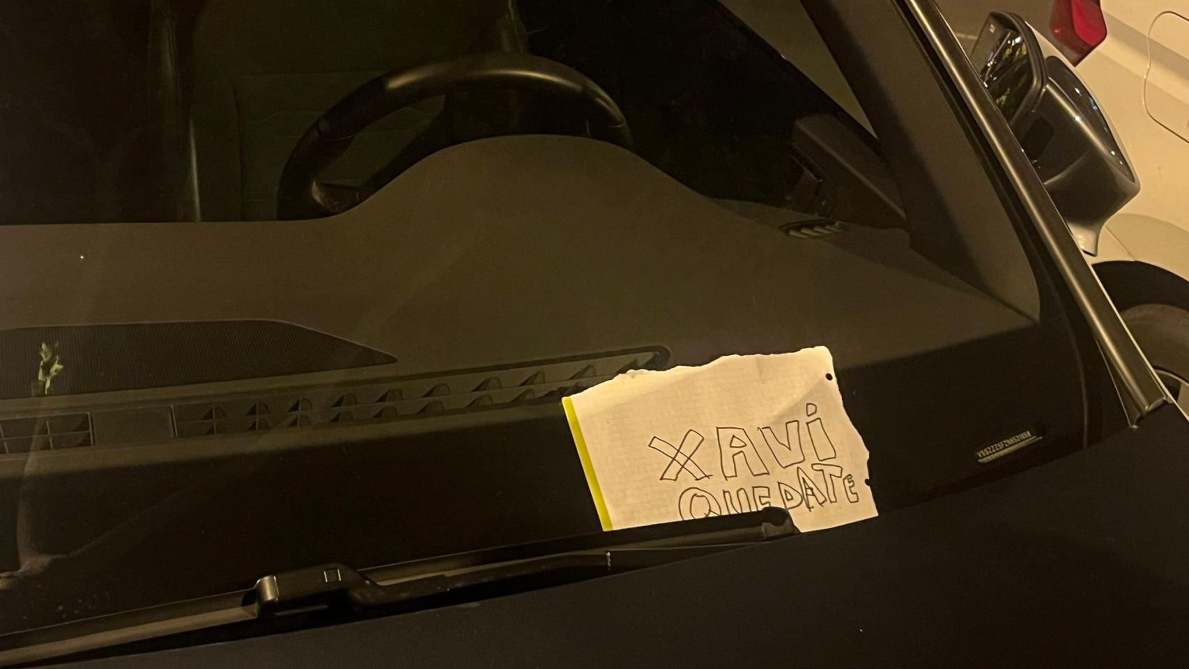 El mensaje de cariño de un aficionado del Barça a Xavi Hernández