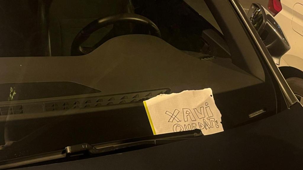 El mensaje de cariño de un aficionado del Barça a Xavi Hernández