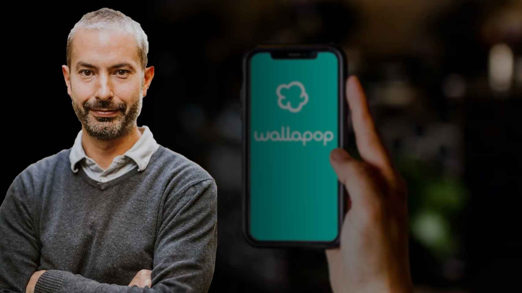 Fotomontaje de Rob Cassedy, CEO de Wallapop