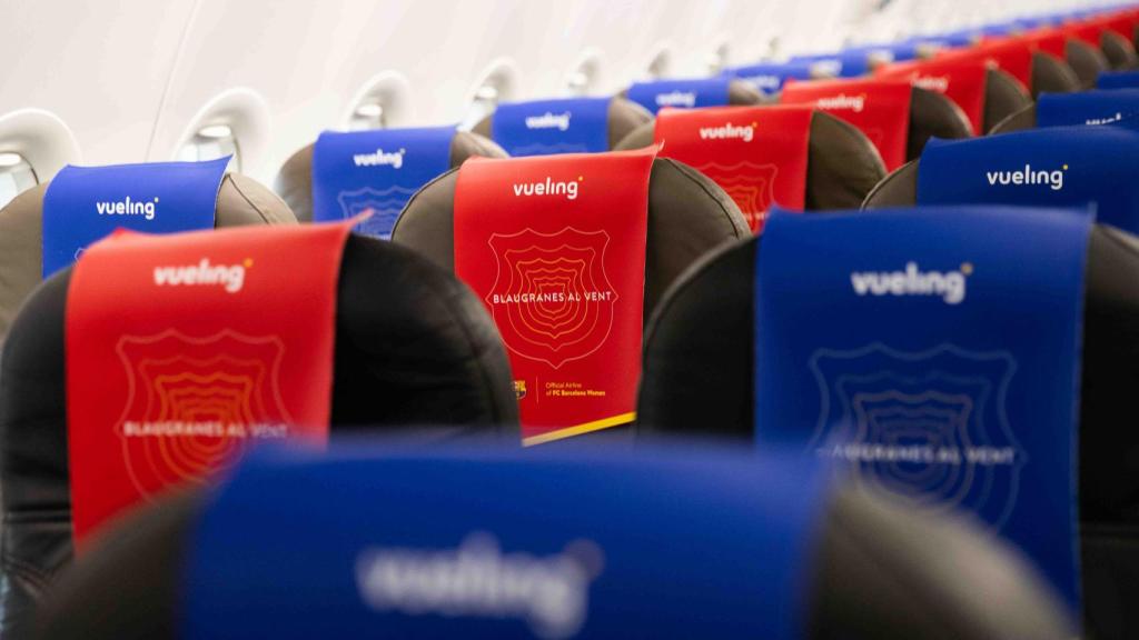 Presentación avión Barça Femenino