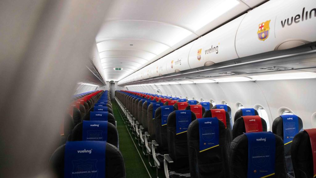 Presentación avión Barça Femenino