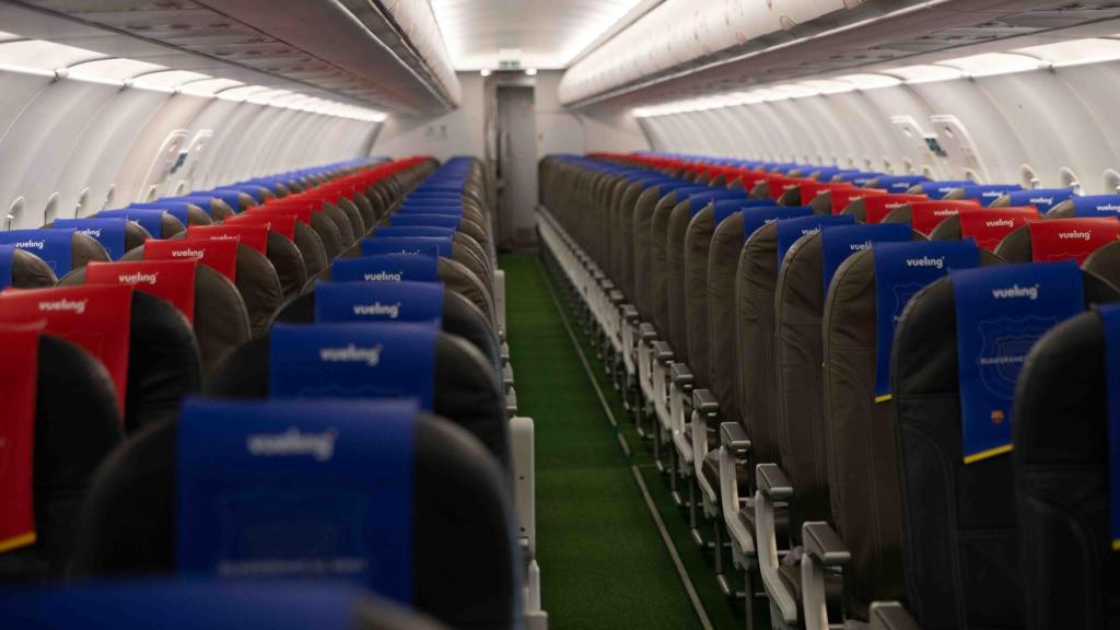 Presentación avión Barça Femenino