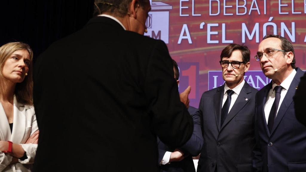 Debate electoral de los candidatos a las elecciones catalanas del 12-M, organizado por 'La Vanguardia' y RAC1