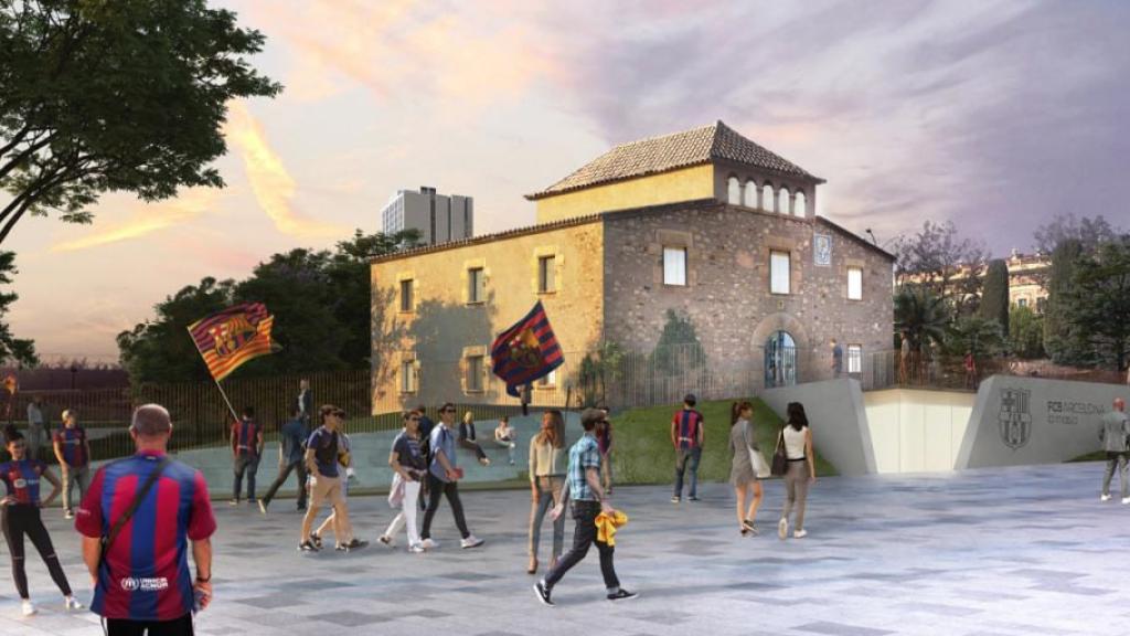 Novedades en el Espai Barça: el Barça revive la vieja Masía del club