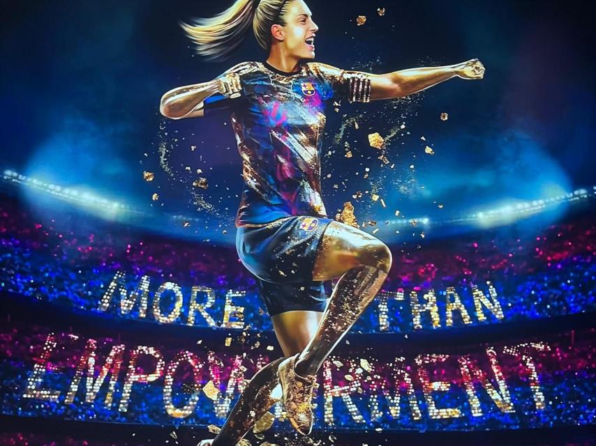 NFT de Alexia Putellas en el Moco Museum