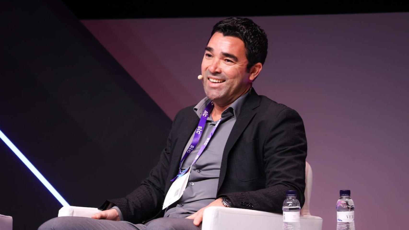 Deco, director deportivo del Barça, en el Mobile de 2024