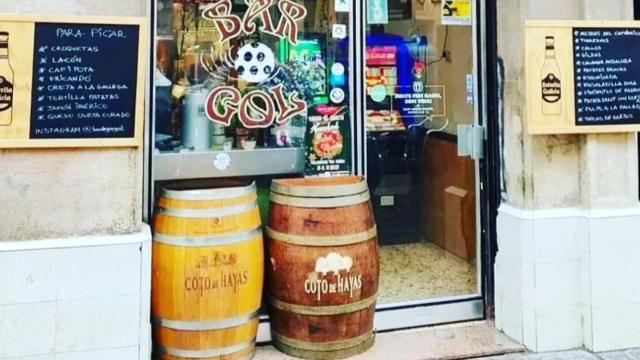 Entrada del Bar Bodega Gol