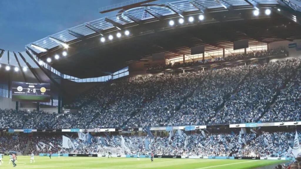 Recreción virtual del futuro Etihad Stadium (2)