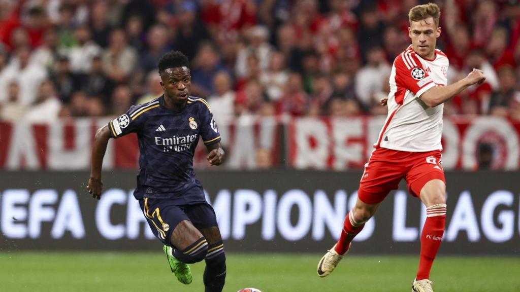 El pase de Kimmich ante la marca de Vinicius