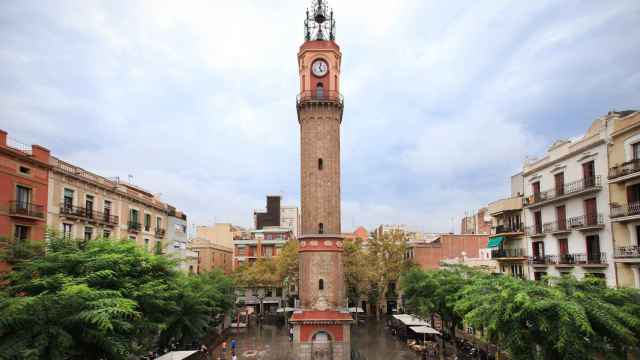 La plaza de la Vila de Gràcia de Barcelona
