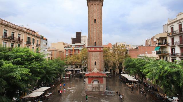 La plaza de la Vila de Gràcia de Barcelona