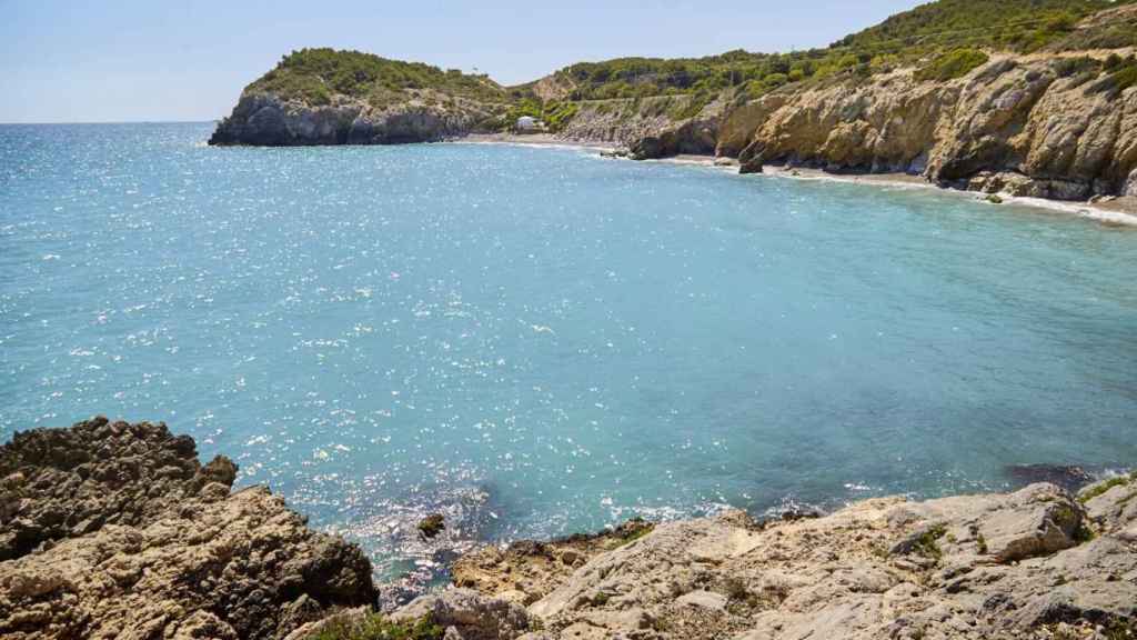 Cala de L'Home Mort de Sitges