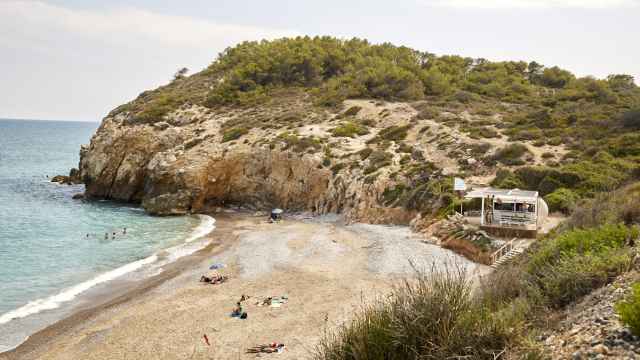 Cala de L'Home Mort de Sitges
