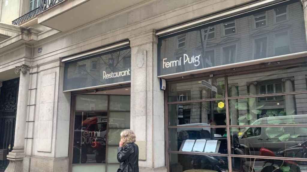 Restaurante Fermí Puig en calle de Balmes