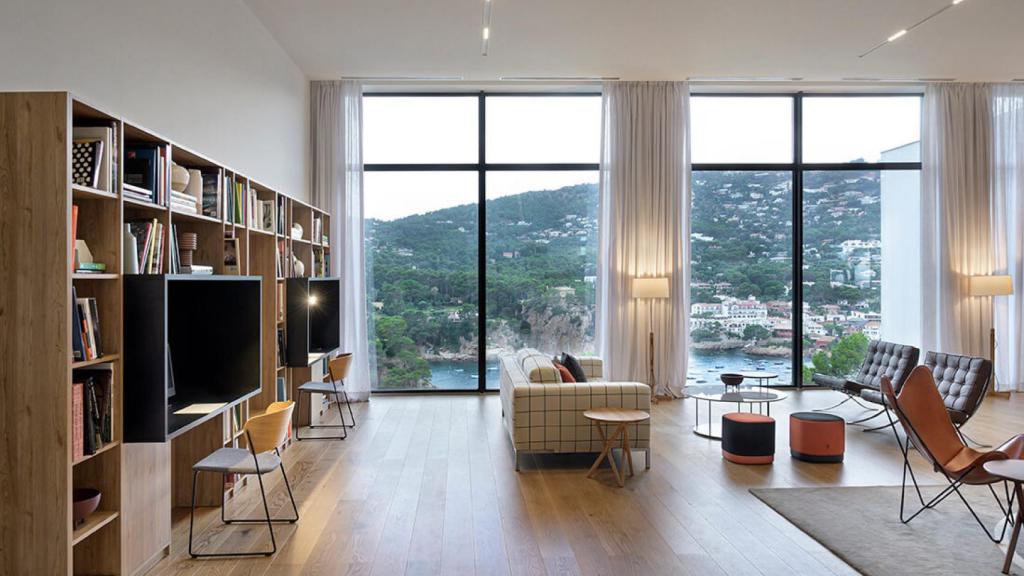 Interior del Parador d’Aiguablava