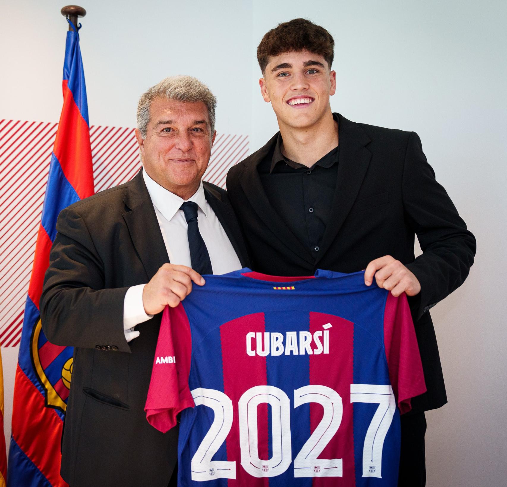 El Barça cierra un acuerdo de renovación por Pau Cubarsí hasta 2027