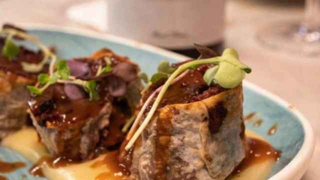 Una de las tapas de la Bodega del Cabo