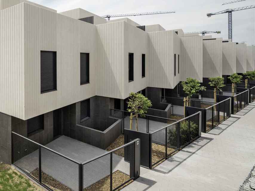 Habitatges unifamiliars al barri de Finestrelles