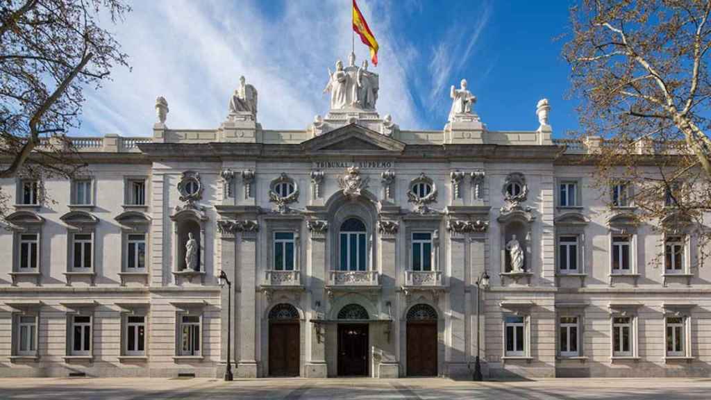 Facciada del Tribunal Suprem, a Madrid