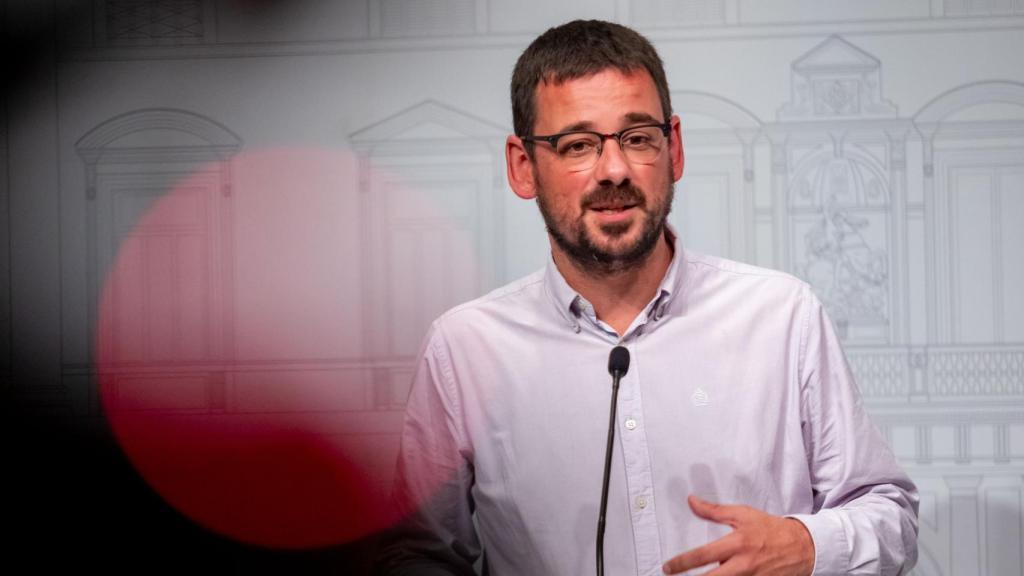 El alcalde de la CUP, Lluc Salellas